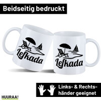 Kaffeetasse Lefkada Griechenland 330ml