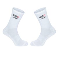 Unisex Socken Baltrum verliebt Baumwolle