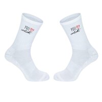 Unisex Socken Poel verliebt Baumwolle