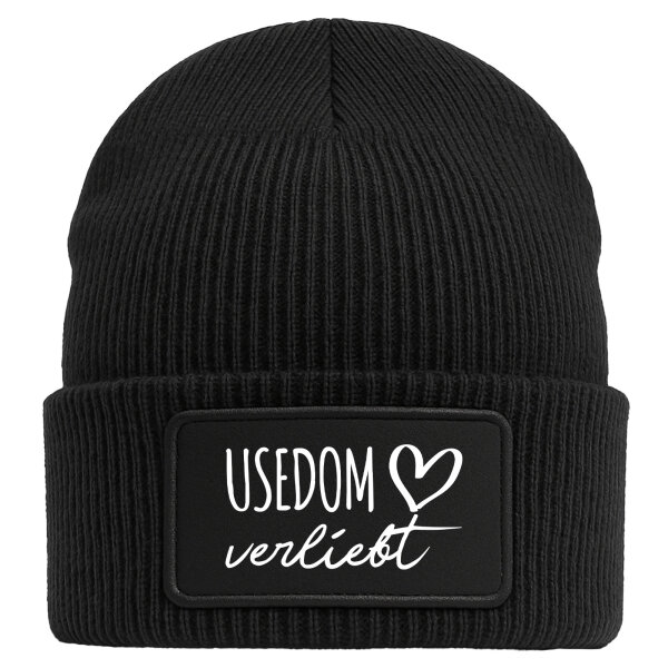 Beanie Usedom verliebt Black Mütze