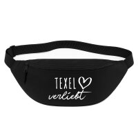 Bauchtasche Texel verliebt 2,5 Liter Black