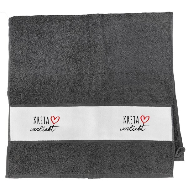 Handtuch Kreta verliebt 50x100cm