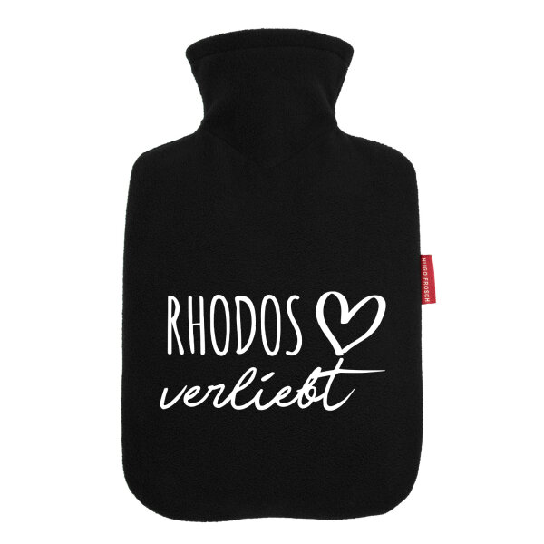 Wärmflasche Rhodos verliebt