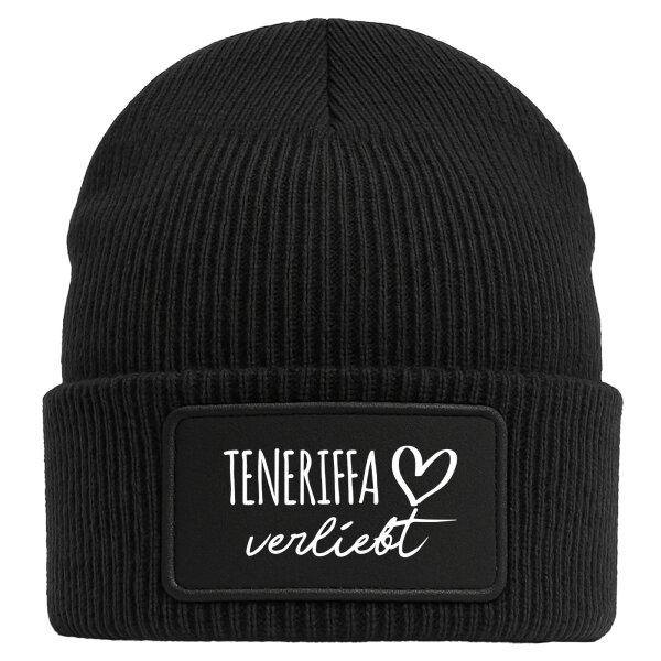 Beanie Teneriffa verliebt Black Mütze