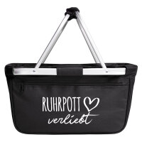 Einkaufskorb faltbar Ruhrpott verliebt 20 Liter Tragekorb...
