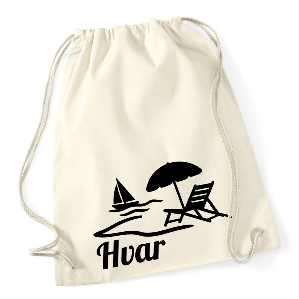 Turnbeutel Hvar Kroatien 12 Liter