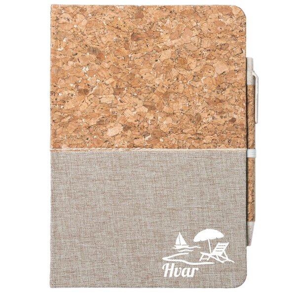 Notizbuch A5 Hvar Kroatien 80 Blatt inkl. Kugelschreiber