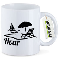Kaffeetasse Hvar Kroatien 330ml