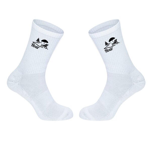 Unisex Socken Hvar Kroatien Baumwolle