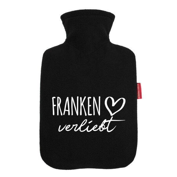 Wärmflasche Franken verliebt