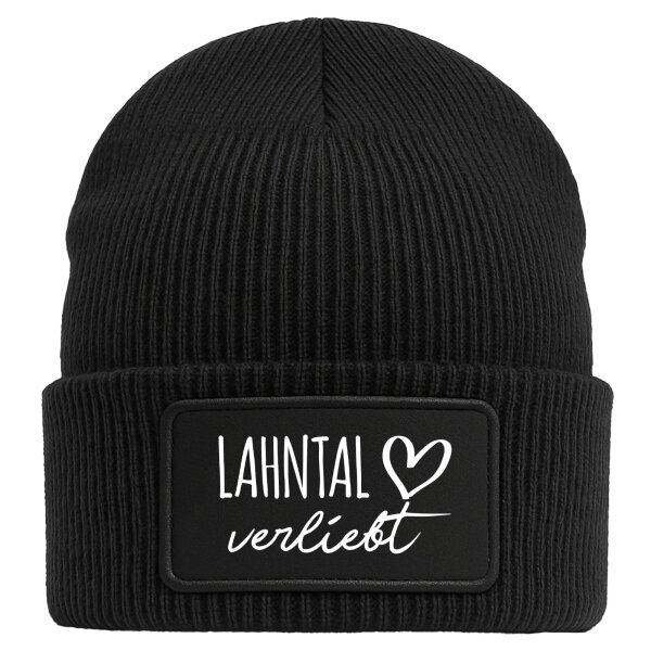 Beanie Lahntal verliebt Black Mütze