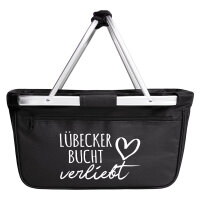 Einkaufskorb faltbar Lübecker Bucht verliebt 20...