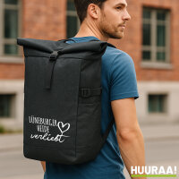 Kurierrucksack Lüneburger Heide verliebt 30-44 Liter...