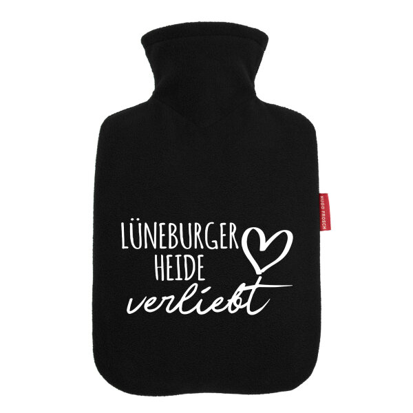 Wärmflasche Lüneburger Heide verliebt