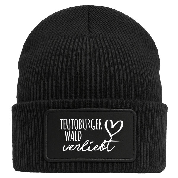 Beanie Teutoburger Wald verliebt Black Mütze