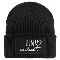 Beanie Ulm verliebt Black Mütze