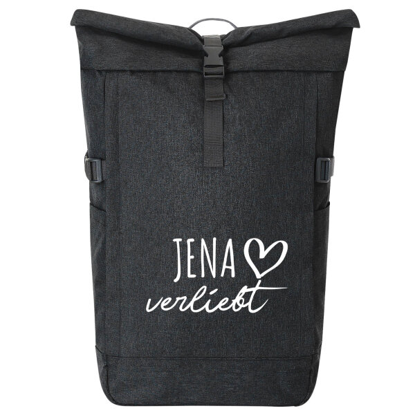 Kurierrucksack Jena verliebt 30-44 Liter Black Melange