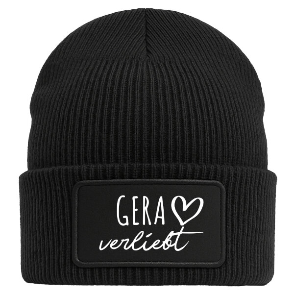 Beanie Gera verliebt Black Mütze