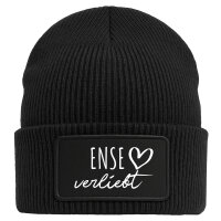 Beanie Ense verliebt Black Mütze