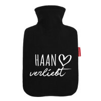 Wärmflasche Haan verliebt