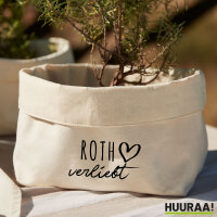 Organizer Roth verliebt Aufbewahrungskorb