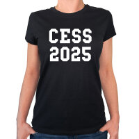 Damen T-Shirt CESS 2025 Abschluss Belgien (frz.)...