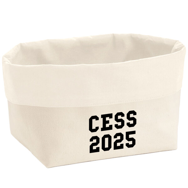 Organizer CESS 2025 Abschluss Belgien (frz.) Aufbewahrungskorb