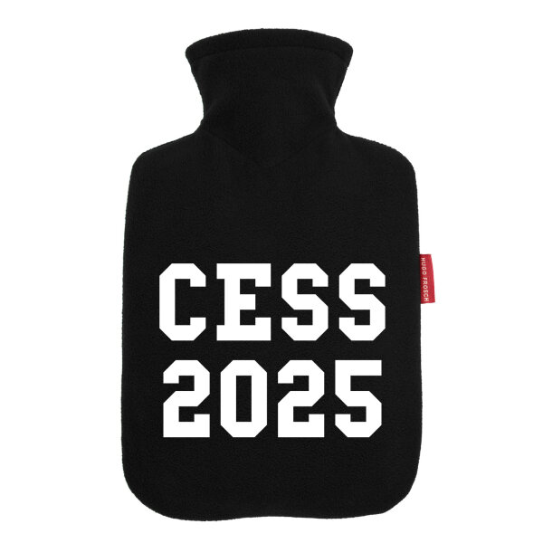 Wärmflasche CESS 2025 Abschluss Belgien (frz.)
