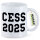 Kaffeetasse CESS 2025 Abschluss Belgien (frz.) 330ml