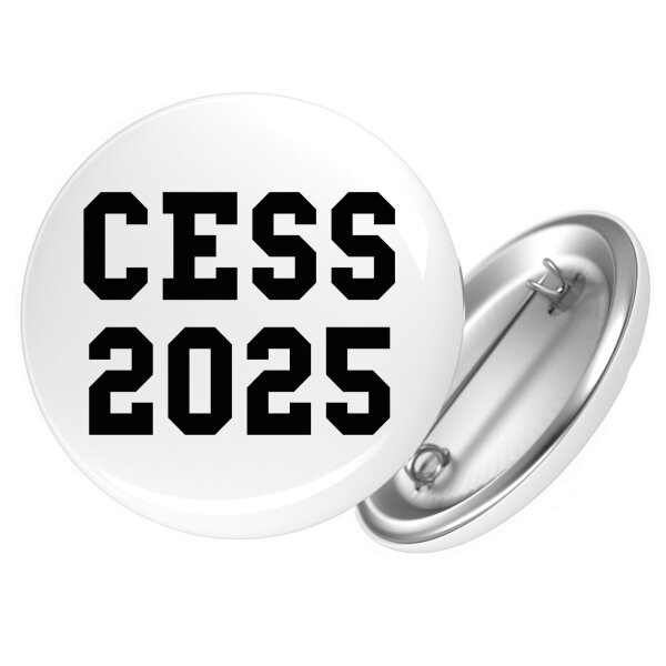 Button CESS 2025 Abschluss Belgien (frz.)