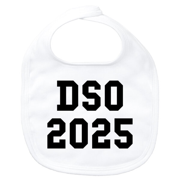 Baby Lätzchen DSO 2025 Abschluss Belgien (ndl.)