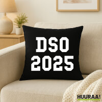 Kissen DSO 2025 Abschluss Belgien (ndl.) 40x40cm