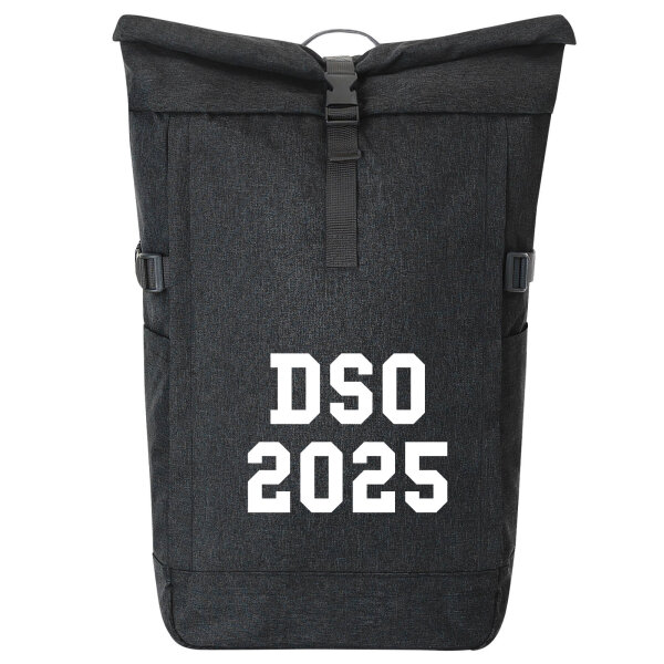 Kurierrucksack DSO 2025 Abschluss Belgien (ndl.) 30-44 Liter Black Melange