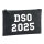Kulturbeutel DSO 2025 Abschluss Belgien (ndl.) 1 Liter Filz Charcoal Kosmetiktasche