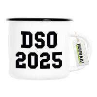 Emaille Tasse DSO 2025 Abschluss Belgien (ndl.) 300ml...