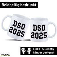 Kaffeetasse DSO 2025 Abschluss Belgien (ndl.) 330ml