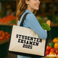Jutetasche Studentereksamen 2025 Abschluss Dänemark...