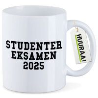Kaffeetasse Studentereksamen 2025 Abschluss Dänemark...