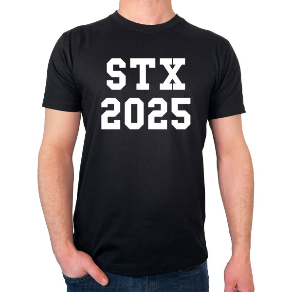 Herren T-Shirt STX 2025 Abschluss Dänemark Größe S-3XL