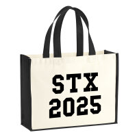 Jutetasche STX 2025 Abschluss Dänemark 21 Liter Black