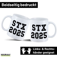 Kaffeetasse STX 2025 Abschluss Dänemark 330ml