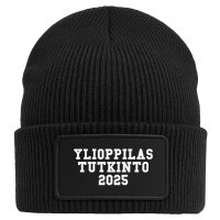 Beanie Ylioppilastutkinto 2025 Abschluss Finnland Black...