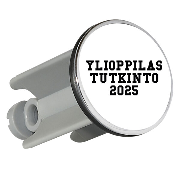 Waschbeckenstöpsel Ylioppilastutkinto 2025 Abschluss Finnland 4cm Abflussstopfen