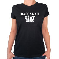 Damen T-Shirt Baccalauréat 2025 Abschluss...