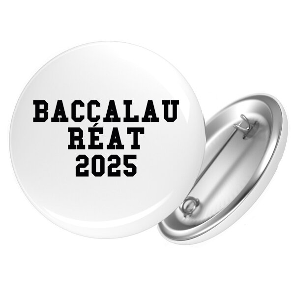 Button Baccalauréat 2025 Abschluss Frankreich