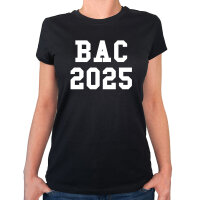 Damen T-Shirt BAC 2025 Abschluss Frankreich...