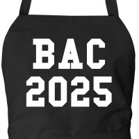 Schürze BAC 2025 Abschluss Frankreich