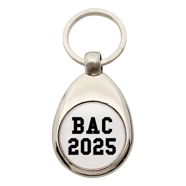 Schlüsselanhänger BAC 2025 Abschluss Frankreich