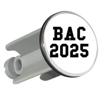 Waschbeckenstöpsel BAC 2025 Abschluss Frankreich 4cm...