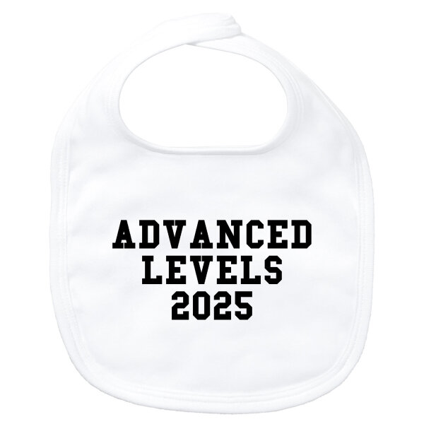 Baby Lätzchen Advanced Levels 2025 Abschluss Großbritannien